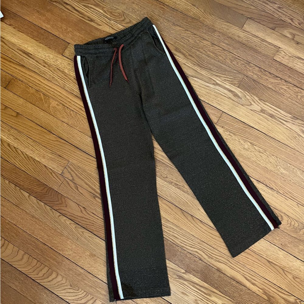 Scotch & Soda Bronze Lurex Metallic Track Pants S… - image 4
